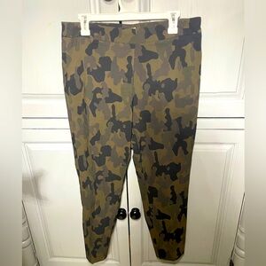 Nanette Lepore Pants Women's Size 14 Army Design Athletic
Casual NWT